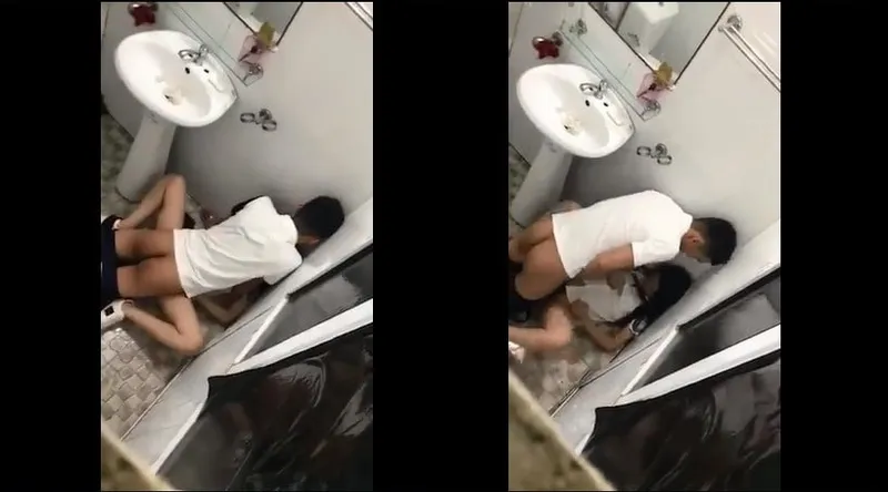 Nhân tình say xỉn và anh yêu trong phòng tắm nhà hàng